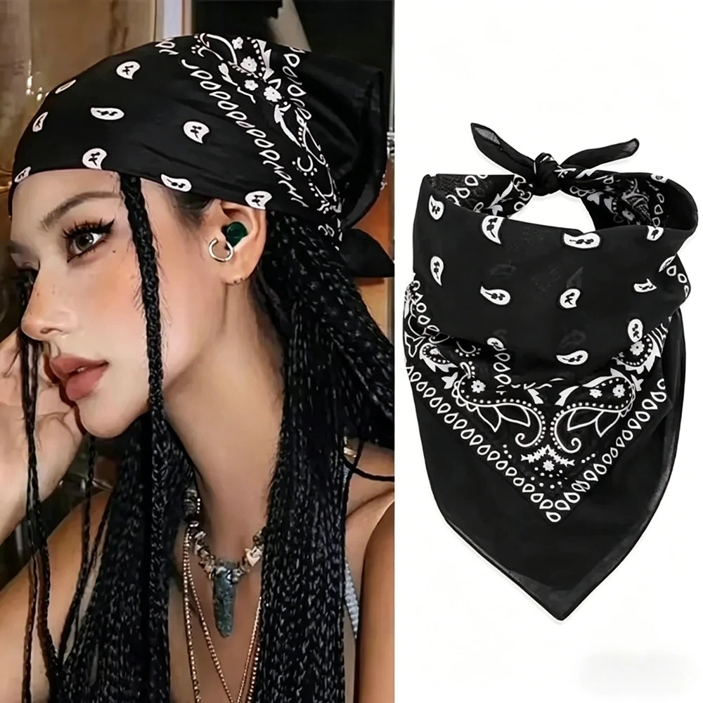 Wrist Wraps - Unisex Retro Hip Hop Wijnrode Vierkante