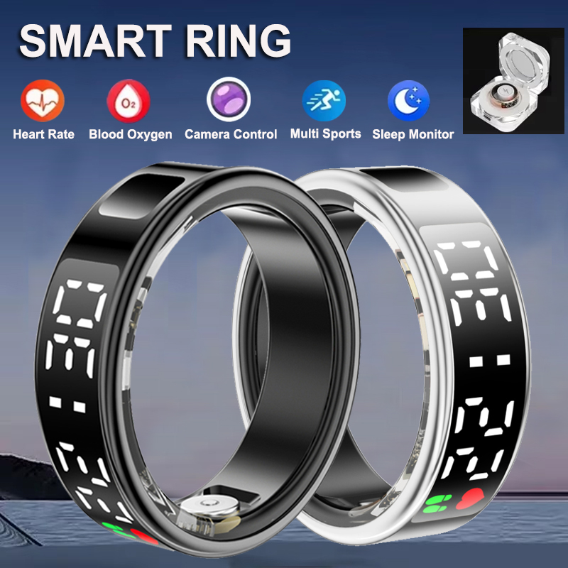 Gymnastic Ring - Smart Ring Hartslag Bloed Zuurstof Gezondheids-