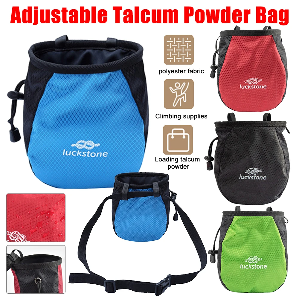 Chalk Bag - Magnesiumpoederzak Outdoor waterdichte krijtzakken Verstelbare opslag