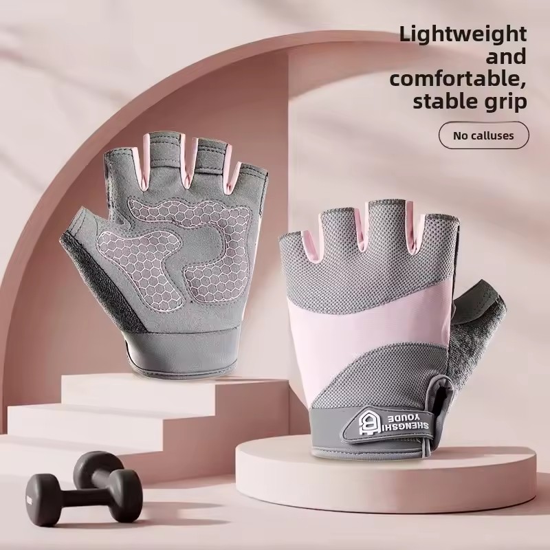 Weightlifting Gloves - Outdoor fietsen Ademende handschoenen met halve