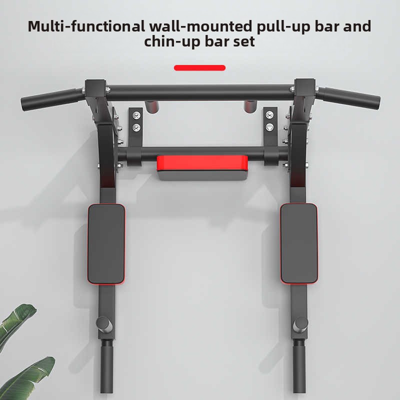 Pull Up Bar - Staal multifunctionele binnenwand fitnessapparaat verstelbare horizontale