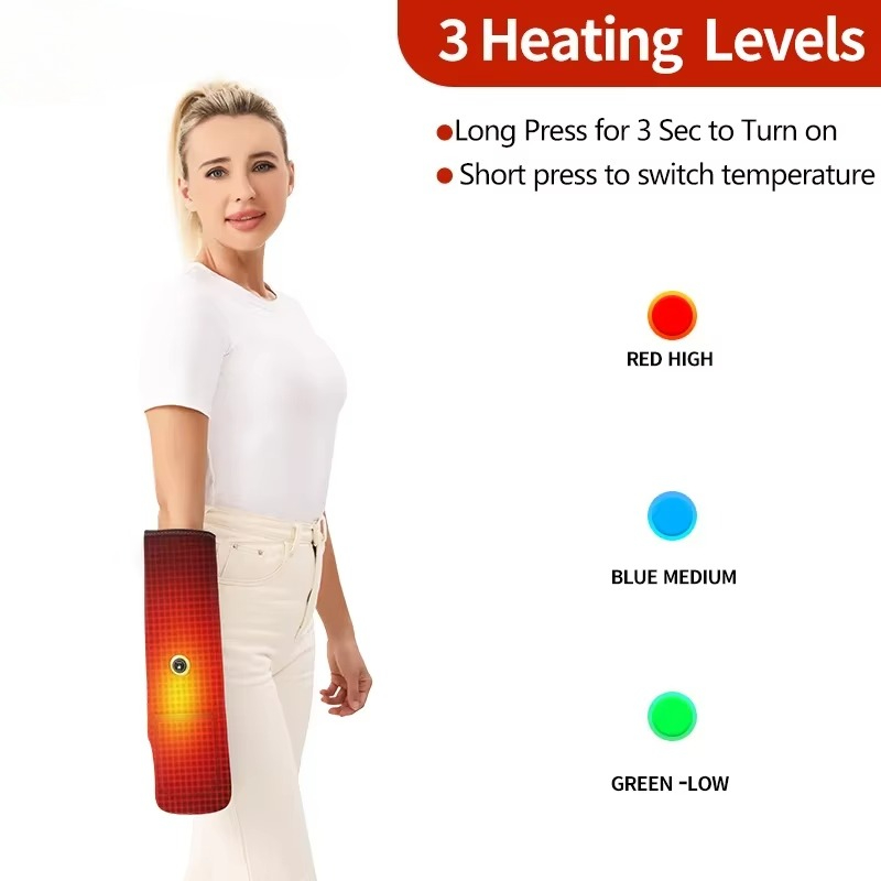 Verwarmde elleboogbrace met la - Wrist Wraps recensie en prijs