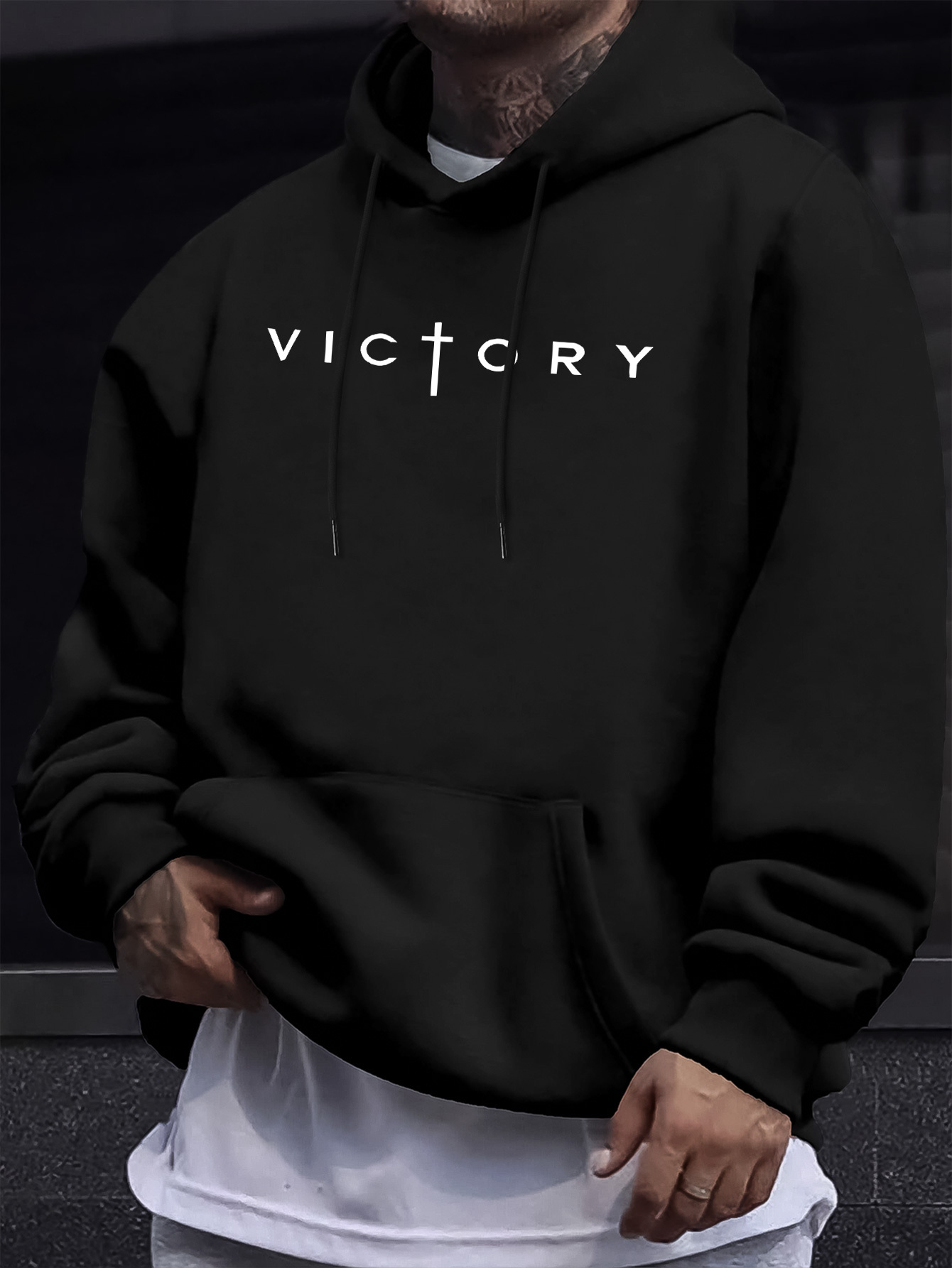 Herfst/winter heren sweatshirt - Crossfit Victory recensie en prijs