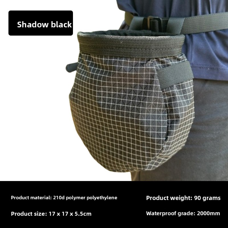 Klimkrijtzak voor aan de taill - Chalk Bag recensie en prijs