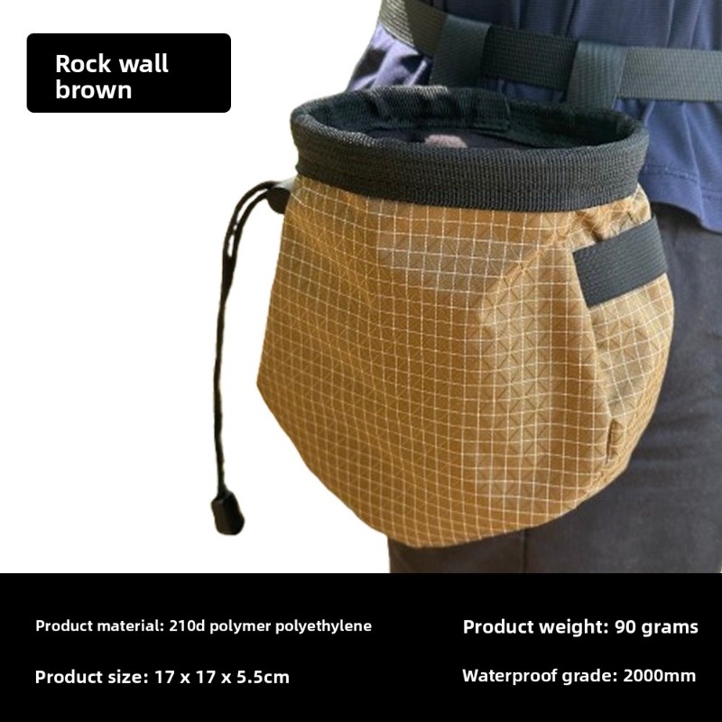 Klimkrijtzak voor aan de taill - Chalk Bag recensie en prijs